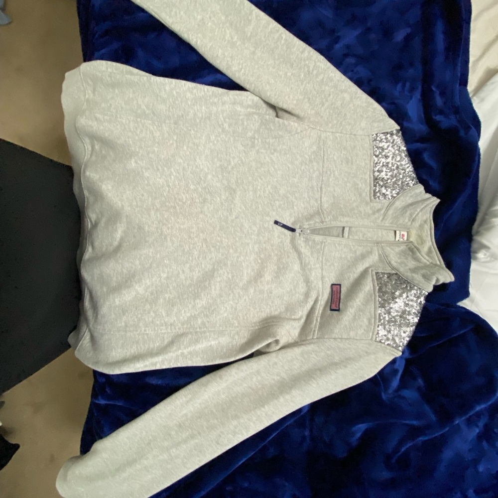 Vineyard Vines Heather Gray Pullover
